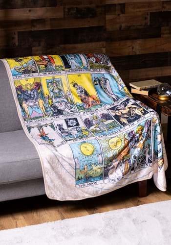 Tarot Cards Throw Blanket-update