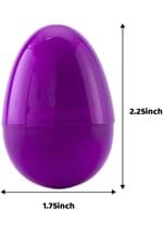 100 Piece 2.4 Inch Traditional Classic Colorful Egg Shells A