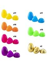 100 Piece 2.4 Inch Traditional Classic Colorful Egg Shells A