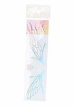 Lace Wing Holographic Face Decals in Rainbow Chrom Alt 1