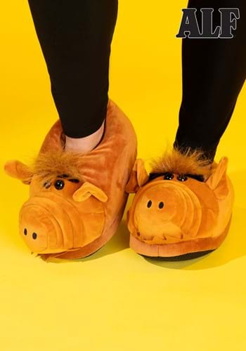 Alf Plush Slippers Adult