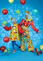 Adult Posh Polka Dot Clown Costume Alt 1