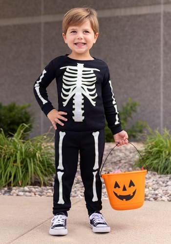 Toddler Skeleton 2 Piece Jogger Sleep Set