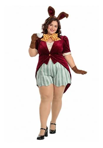 Plus Size Trendy March Hare Costume for Women New Main