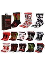 13 Days of Scary Socks Horror Icons Box Set
