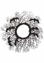 Black Bat Wreath Decoration Alt 1