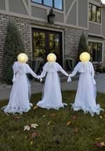Holding Hands White Ghosts