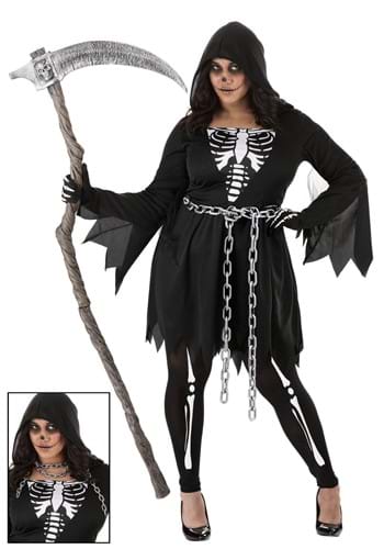 Plus Sized Death Costume Dress