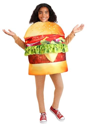 Kids Deluxe Hamburger Costume