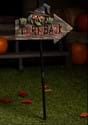 Light Up Witchy Warning Sign Decoration