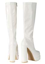 Adult Patent White Platform Gogo Boots Alt 3