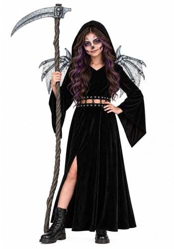 Kids Winged Reaper Costume