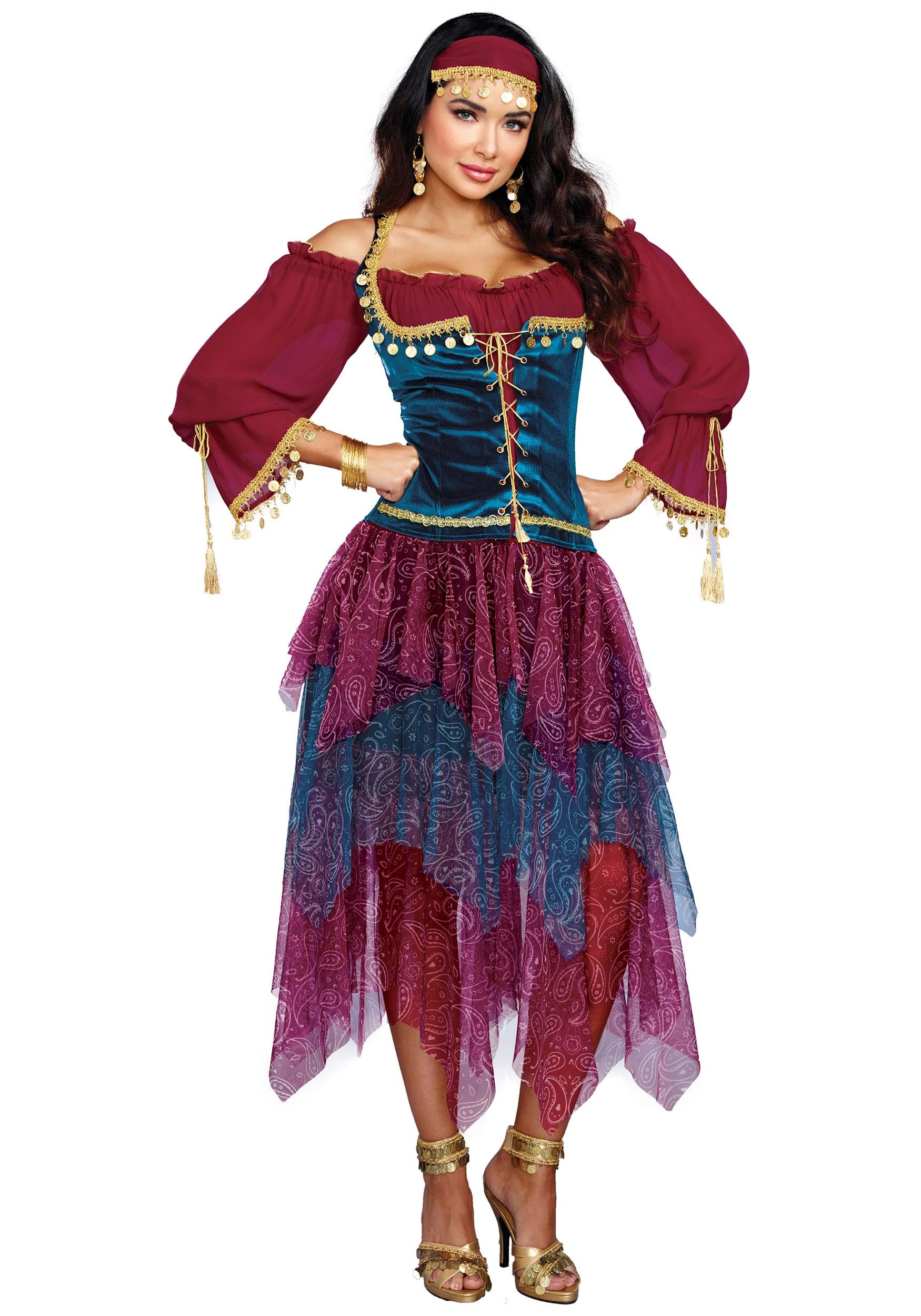 Fortune Teller, Pirate Costume, Mens Turban, Jack Sparrow, Wide