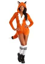 Adult Fierce Fox Costume Romper Alt 1