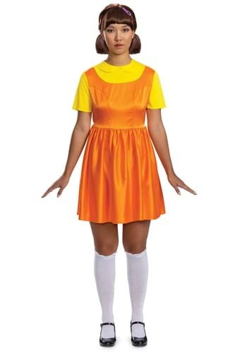 Womens Squid Game Red Light Green Light Costume