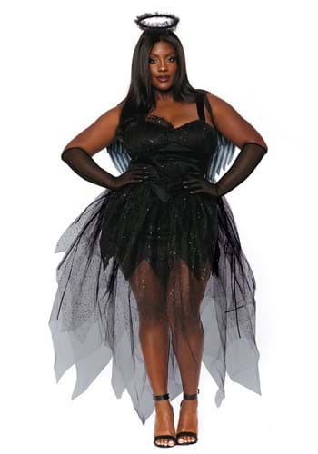 Womens Plus Fallen Angel Costume