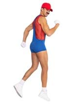 Mens Red Super Plumber Bro Costume Alt 1