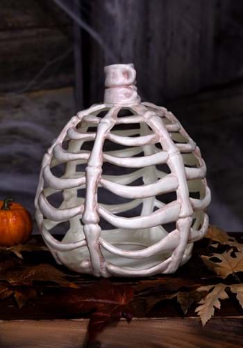 11 Inch Pumpkin Bones Decoration new