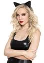 Black Furry Cat Headband