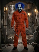 Premium Distressed Prisoner Jumpsuit  Alt 7