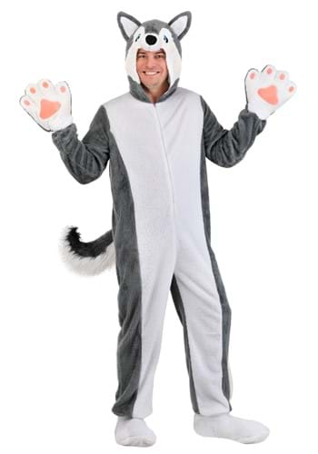 Adult Siberian Husky Dog Costume