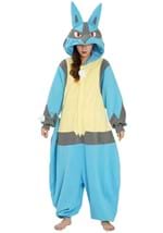 Pokemon Plus Size Adult Lucario Kigurumi Alt 1