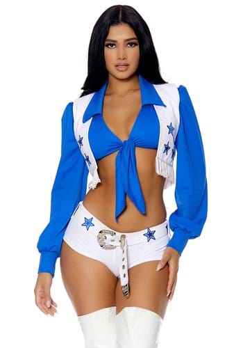 Womens Sexy Star Football Cheerleader