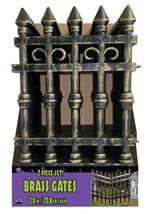 Brass Graveyard Gates Decoration Alt 1
