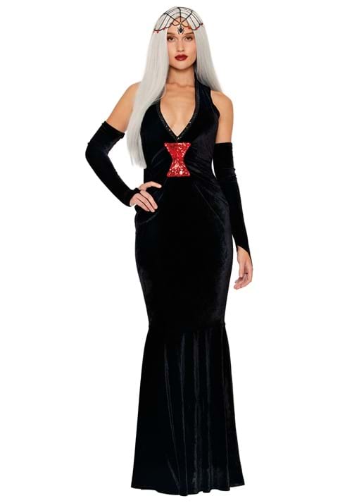 Womens Sexy Horror Story Black Widow Costume