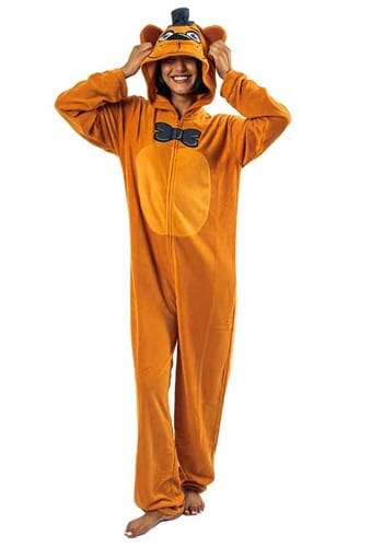 Adult Five Nights at Freddys Cosplay Union Suit Costume