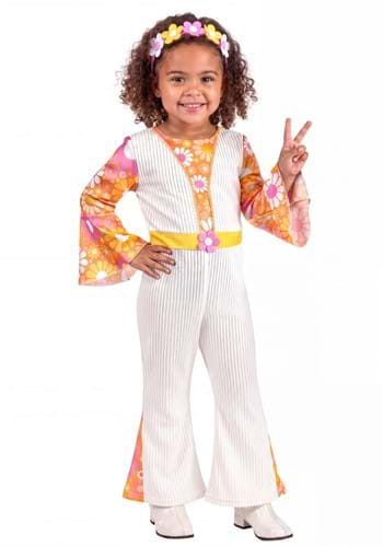 Toddler Bell Bottom Baby Hippie Costume