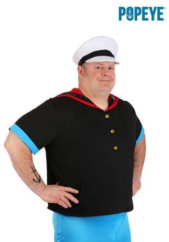 Plus Size Popeye Costume Kit