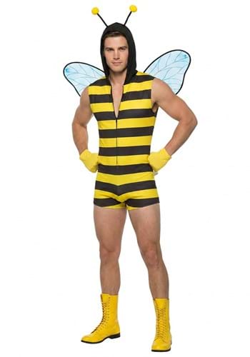 Mens Sexy Bee Costume