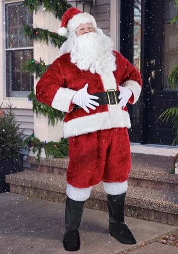 Plus Size Regal Santa Claus Costume