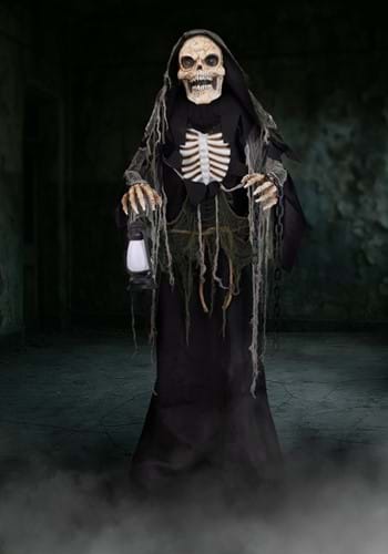 Animated Wraithlike Reaper Halloween Decoration