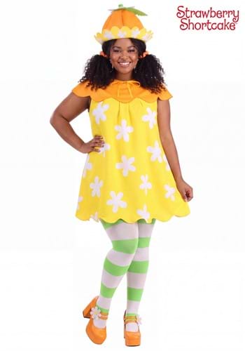 Plus Size Orange Blossom Strawberry Shortcake Costume