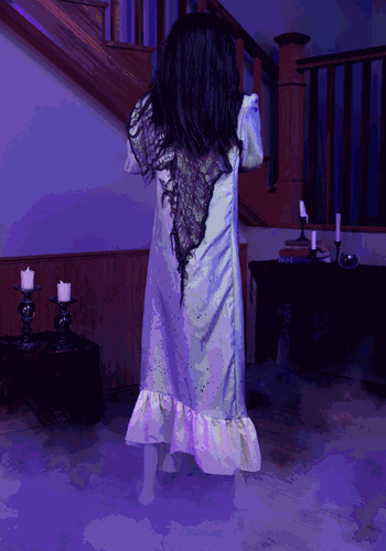 Exorcism Emily Broken Girl Animatronic Decoration