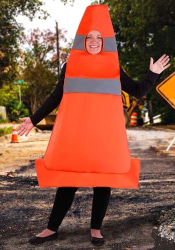 Plus Size Adult Traffic Cone Costume