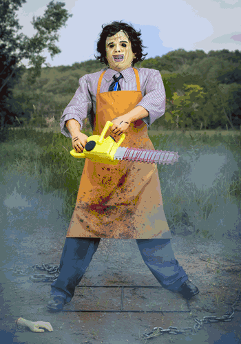 Leatherface Animatronic new