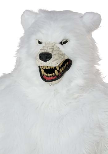 Adult Deluxe Polar Bear with Ani Motion Costume Mask