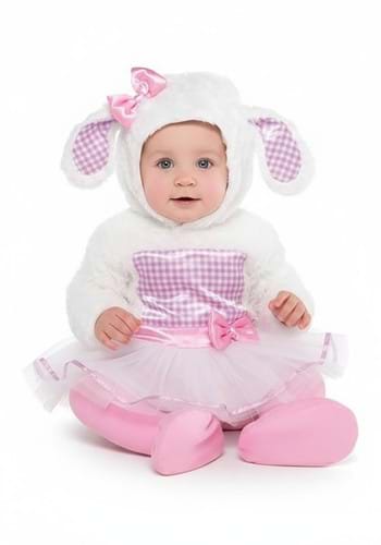 Girl's Infant Little Pink Lamb Costume