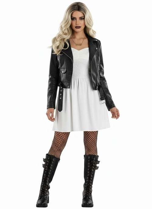 Women's Bride of Chucky Costume Alt 1