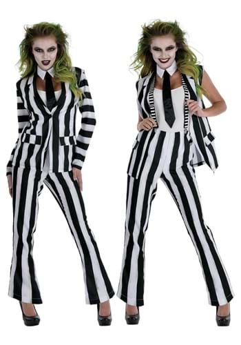 Womens Beetlejuice Classic Suit Costume