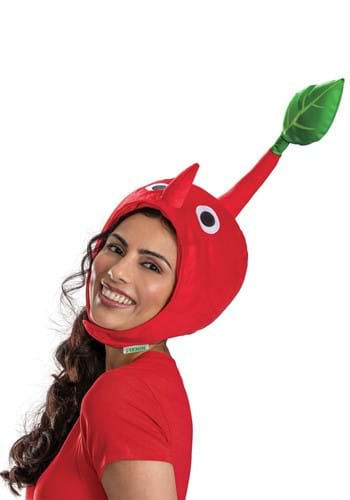 Pikmin Red Costume Headpiece Alt 3