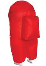 Adult Among Us Red Impostor Inflatable Costume Alt 2