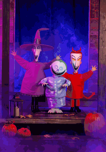 NBC Lock Shock Barrel Animatronic Decoration