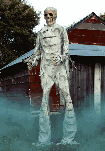 12FT Short Circuit Mummy Animatronic Decoration