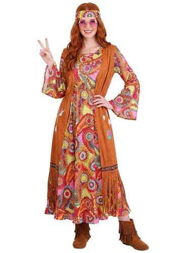 Womens 70s Woodstock Hippie Costume