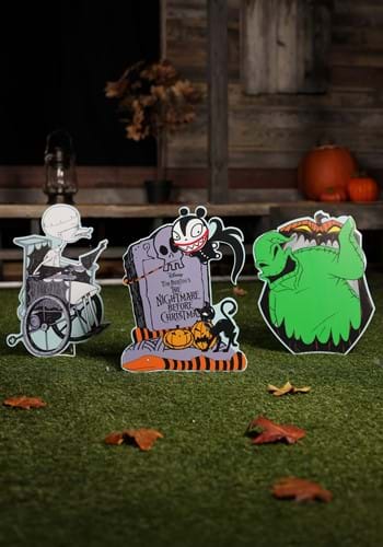 Oogie Boogie and Dr Finkelstein Yard Decoration Kit