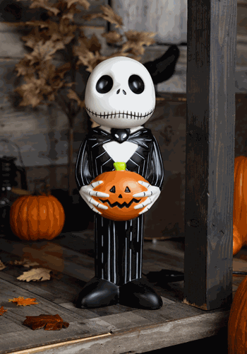 24 Inch Disney Jack Skellington Blow Mold Decoration